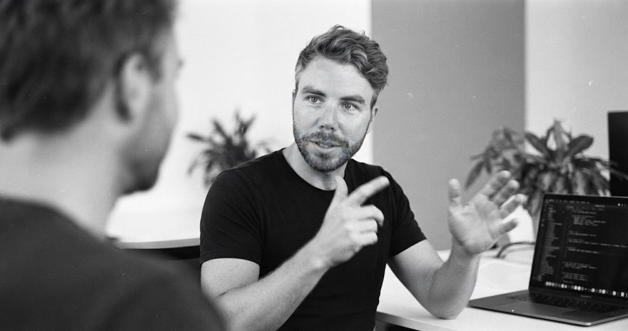 Frank Deering im Gespräch